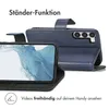 imoshion  Klapphülle Samsung Galaxy S23 - Dunkelblau Produktbild-Vorschau 3