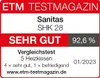 SANITAS Heizkissen SHK 28 100 W 44x33cm weiß Produktbild-Vorschau 7