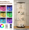 UnboxG Witryna narożna pięciokątna z oświetleniem LED – Podgląd zdjęcia produktu 2