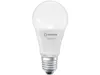 A white LED light bulb with a silver base is shown against a white background. Produktbild-Vorschau