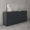 doporro Sideboard Kommode in Anthrazit matt 167x36 cm Produktbild-Vorschau 3
