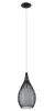 Eglo 92252 Razoni Lampe à suspendre E27 acier noir blanc Voir les images du produit 1