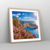 Gerahmtes Poster - Rahmen in heller Eiche - Meer Sommer Produktbild-Vorschau 8