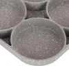 Poêle à crêpes, œufs, crêpes, beignets, 4 fentes Voir les images du produit 11