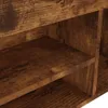 vidaXL Lavice na boty s polštářem kouřový dub 80x30x47 cm Náhled obrázku produktu 7