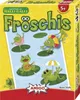 The image shows the front of a board game box with cartoon frogs on lily pads. Podgląd zdjęcia produktu