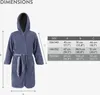 HOMELEVEL Kuschelfleece Bademantel für Kinder - Sherpa Produktbild-Vorschau 7