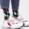 Happy Socks Bring It On Sock, kerstpret op zwart Produktbild-Vorschau 2