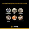 LOMIQ Mikrofaserstoff Selbstklebend, 500x150cm, Schwarz, Produktbild-Vorschau 9