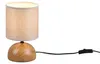 Lampe de table LUCI marron et blanche, 1xE14x40W, tissu, Voir les images du produit 10