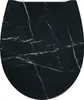 form&style WC-Sitz TEMOE schwarz marmoriert mit Produktbild-Vorschau 1