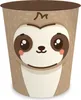 itenga Papierkorb Tiermotiv - FAULTIER - Kawaii Design - ca Produktbild-Vorschau 1