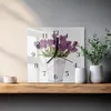 Tulup Glasuhr Wanduhr Küchenuhr Echt-Glas 30x30 cm Modern Produktbild-Vorschau 2