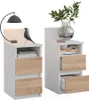 Comodino Vicco Monty Bianco/Sonoma Set di 2, Model 53174 Anteprima dell’immagine prodotto 5