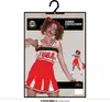 Zombie cheerleader kostuum voor dames, maat M/L, maat: M Productafbeelding-voorbeeld 4