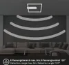 LED Deckenleuchte, Sensor, alu, LED/14W Produktbild-Vorschau 3