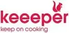 The image shows the brand logo and slogan for 'keeper'. Anteprima dell’immagine prodotto