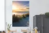 MuchoWow® Poster Sonnenuntergang - Strand - Düne - Gras - Produktbild-Vorschau 2