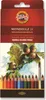 KOH-I-NOOR Mondeluz 3718/24 Aquarellstifte Set 19 stk Produktbild-Vorschau 1
