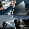 Ultrastarke LED-Stirnlampe, 3000 Lumen, 3*LED 230° USB Produktbild-Vorschau 2