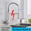 Niederdruck-Küchenarmatur, Edelstahl, Produktbild-Vorschau 2