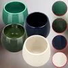 KOTARBAU® Pot de fleurs turquoise Céramique ronde ⌀ 12 cm Voir les images du produit 9