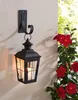 Wandlaterne Chateau Glas & Metall schwarz – Produktbild-Vorschau 6