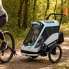 AIYAPLAY 2 in 1 Fahrradanhänger & Buggy Faltbar Produktbild-Vorschau 2