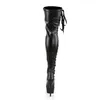 A single black boot is shown against a white background. Produktbild-Vorschau