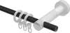 Interdeco Gardinenstange / Vorhangstange Schwarz / Produktbild-Vorschau 3