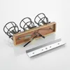 Lindby Deckenstrahler Rutger, 52cm, 3-flg., Holz, Käfig, Produktbild-Vorschau 8
