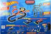 The image shows the packaging of a Carrera GO!!! Hot Wheels slot car track set. Náhled obrázku produktu