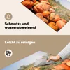 KitchenYeah© Herdabdeckplatte Kürbisse in einem Kürbisfeld Produktbild-Vorschau 2