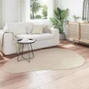 vidaXL Dywan HUARTE Beżowy 140 x 200 cm Poliester Podgląd zdjęcia produktu 3