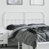vidaXL Zagłówek metalowy biały 140 cm Podgląd zdjęcia produktu 3