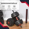 Verstellbares 2-in-1 Hantelset 25kg für Krafttraining Produktbild-Vorschau 7