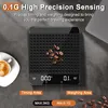 Digitale Kaffeewaage mit Timer, Espressowaage 3 kg/0,1 g Produktbild-Vorschau 3