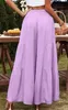 ASKSA Damen Leinenhose Sommer Elegant Hohe Taille Weites Produktbild-Vorschau 5