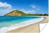 MuchoWow® Poster Meer - Tropen - Strand - Pflanzen 60x40 cm Produktbild-Vorschau 1