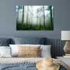 MuchoWow® Poster Ein Wald mit Palmen und Nebel 60x40 cm - Produktbild-Vorschau 4