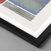 Gerahmtes Poster - Schwarzer Rahmen - Stück Geometrisch Produktbild-Vorschau 2