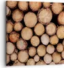 Bild auf Leinwand - Leinwandbild - Einteilig - Holz Produktbild-Vorschau 1