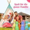 Pink Papaya Kegelspiel für Kinder | 12 teiliges Bowling Set Produktbild-Vorschau 3