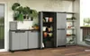 Keter Lagerschrank Niedrig Planet Grau und Schwarz Produktbild-Vorschau 13