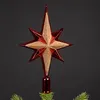 Christbaumspitze Stern 25cm Kunststoff, weihnachtsrot / Produktbild-Vorschau 5