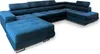 Masseno Ecksofa CASONE R-S mit Schlaffunktion U-Form, Sofa Produktbild-Vorschau 2