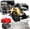 Skil 20V 3575 DB 184mm Akku-Kreissäge + Führung (1x4.0Ah Produktbild-Vorschau 2