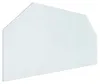 vidaXL Feuerstelle Glasplatte Transparent 100 x 50 cm Glas Produktbild-Vorschau 1