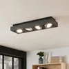 Arcchio Deckenstrahler Ronka, 65 cm, 4-flammig, grau, GU10 Produktbild-Vorschau 3
