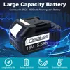 350Nm Clé à choc 18V avec 2x 5,5Ah batterie avec Voir les images du produit 5